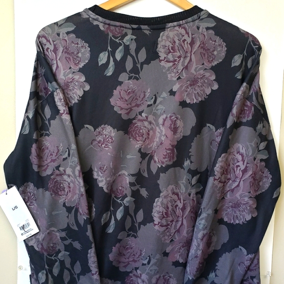 Jordache Women Long Sleeves Floral Tops - Picture 3 of 5
